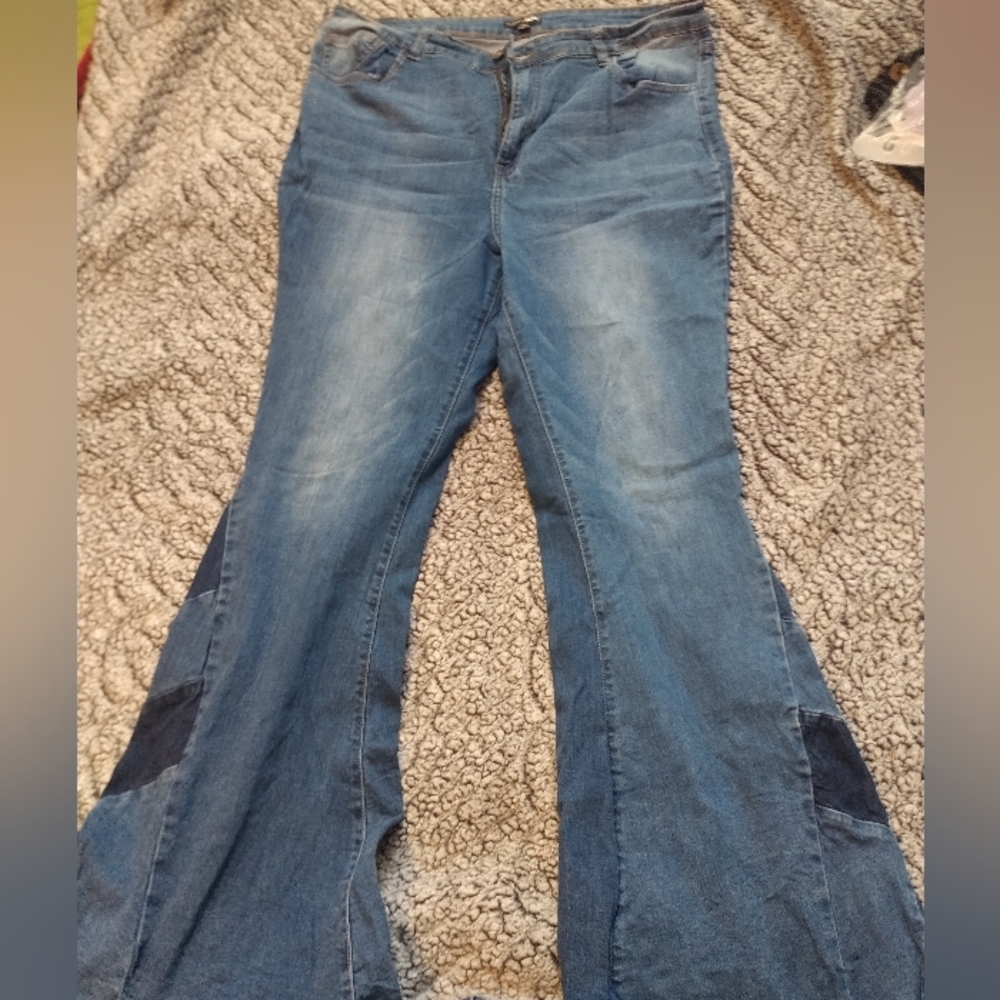 Fashion Nova Flair Bell Bottom Jeans